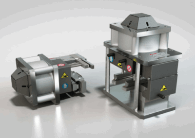 Punzonadora para Aluminio Vertical-Horizontal PNEUFOR 12