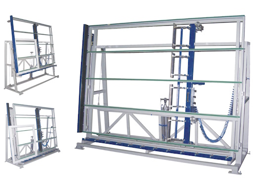 Mesa de acristalar CG-301 Artikon para montaje de ventanas en Ventytec. Venta e instalación de maquinaria para Aluminio y PVC