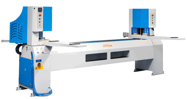 Soldadora de doble cabezal para PVC DW-241 en Ventytec