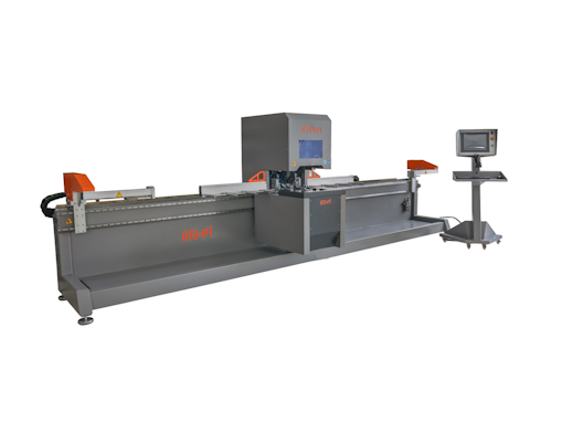Centro de mecanizado PC-611 Artikon para perfiles de PVC en Ventytec. Venta e instalación de maquinaria para Aluminio y PVC